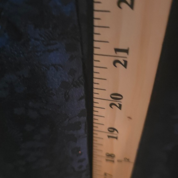 Kay Unger Silk Black Jacquard Maxi Skirt Women's 12 Formal Evening Wear Korea - Picture 9 of 9